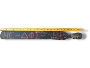 Weyer Hall fraternal Paddle 24 In Long - Picture 1 of 8