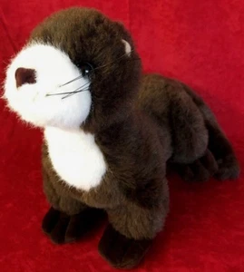 Brown River Otter Plush Creations Stuffed Animal Toy Cute Cuddly 1995 ~ 15”x11” - Picture 1 of 9
