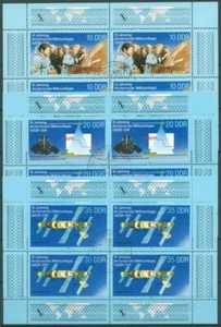 RDA 1988 espacio cosmonautas Soyuz arco pequeño 3190/92 K sellado (C97051) - Imagen 1 de 1
