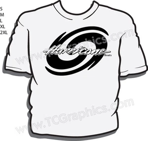Hurricane Boats T-shirt - Picture 1 of 1