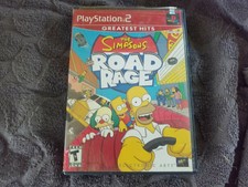 The Simpsons: ROAD RAGE PS2 GREATEST HITS used