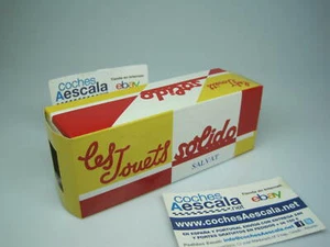 Hachette Salvat Solido 1/43 CAJA CARTON BOX 14,5X 5,0 X5,5CM - Imagen 1 de 2