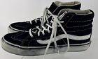 Vans Off The Wall High Tops Black Suede Lace Up Sneakers Womens 7, Men’s 5.5