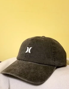 Hurley Mom Iconic Women's Gray Adjustable Baseball Hat Cap With EMBROIDERED LOGO - Picture 1 of 2