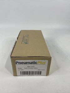 PneumaticPlus Compressed Air Filter Regulator Lubricator 1/4" NPT SAU2010M-N02G - Picture 1 of 2