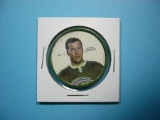 1968/69 SHIRRIFF PLASTIC NHL HOCKEY COIN 5 GEORGE SWARBRICK SP SHARP SHIRRIFF