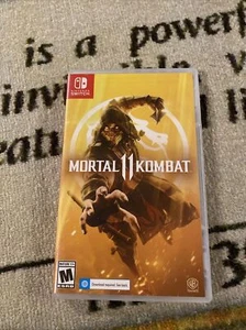 Replacement Case (NO GAME) Mortal Kombat 11 Standard Edition Nintendo Switch - Picture 1 of 3