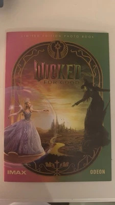 Wicked “For Good” IMAX UK Exclusive Photo Book Ltd Edition Collector Item Odeon - Image 1 of 2