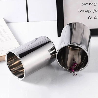 Stainless Steel Mug Drinking Cup Stainless Steel Mug Cup Pitcher Outdoor Camping Mug - Image 1 of 4
