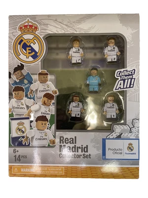 2017 Real Madrid Buildable Game Day Field Set 14 Pcs SEALED Fly Emitates Ronaldo - Image 1 of 4