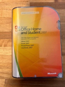 MICROSOFT HOME AND STUDENT 2007 WITH KEY CODE - Photo 1/4
