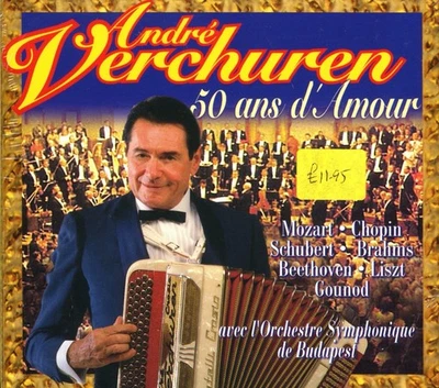ANDRÉ VERCHUREN - 50 ans d’Amour CD [NEW & SEALED] Accordion - Image 1 of 2