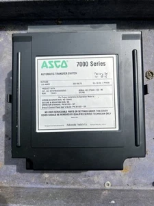 Nuovo interruttore trasferimento automatico ASCO SERIE 7000 200 AMPERE 208 V e07ats030200c5x0 - Foto 1 di 3