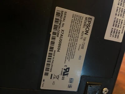 Epson TM-T20III POS чековый принтер - Изображение 1 из 4