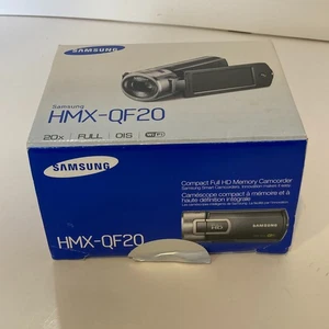 Samsung HMX-QF20 20x Zoom Digital Video Camcorder + Box & Cord Tested - Bild 1 von 20