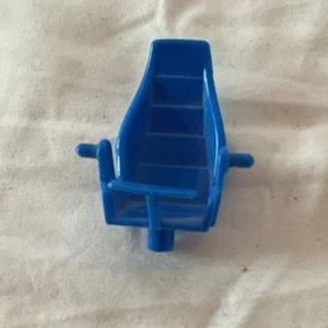 Asiento plataforma Dino Riders Brontosaurus pieza de repuesto de colección Tyco azul - Imagen 1 de 6