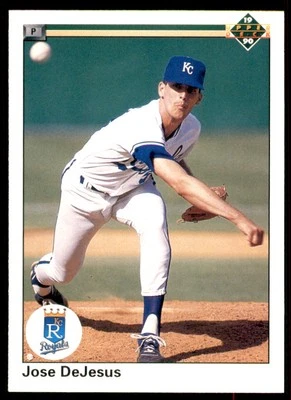 1990 Upper Deck Jose DeJesus Kansas City Royals #255 - Image 1 of 2