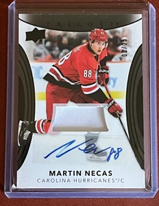Martin Necas Patch Auto /25 2022-23 Trilogy Hockey - Picture 1 of 2