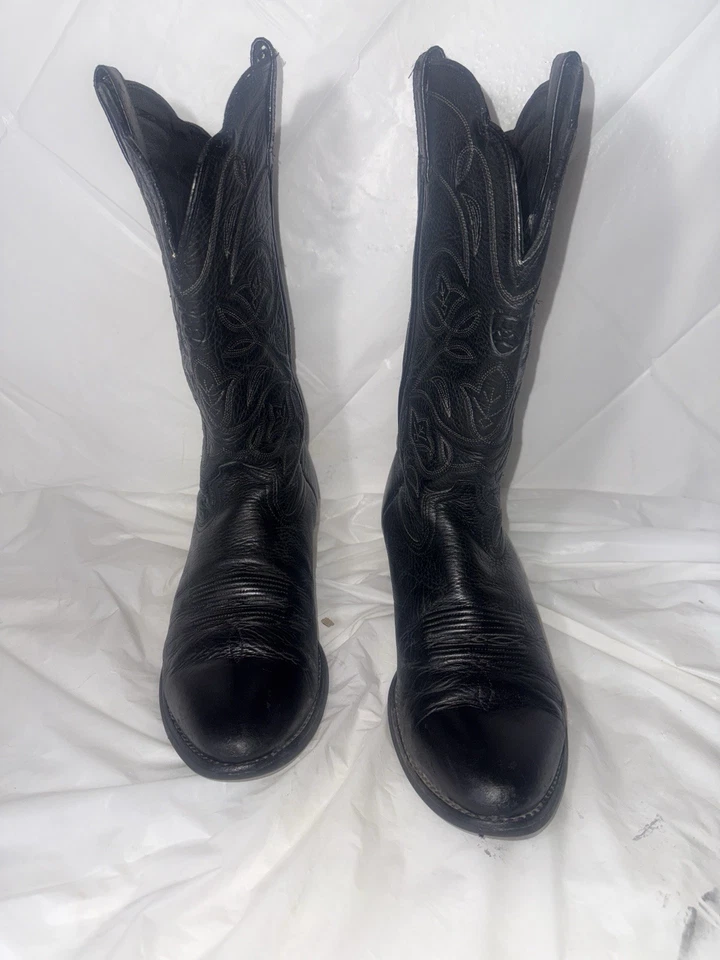 Ariat Heritage Western Black cowboy boots Size 10 - Image 1 of 4