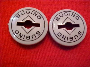 Tapones antipolvo de manivela de bicicleta Sugino vintage nos - Imagen 1 de 10