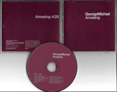 ДЖОРДЖ МАЙКЛ удивительный РЕДКАЯ промо радио DJ CD сингл 2004 США новом ESK 58337 - Изображение 1 из 2