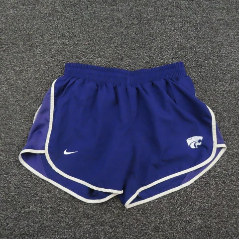 Kansas State Wildcats Nike Shorts Womens XS Extra Small Purple Dri-Fit Ladies Cover