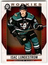 2018-19 O-Pee-Chee Coast to Coast Isac Lundestrom Rookie #168 Anaheim Ducks