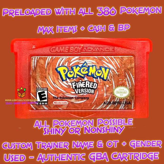 Pokémon Fire Red Video Games for sale