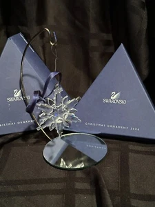 Ornamento fiocco di neve cristallo Swarovski vari anni in scatole originali - Foto 1 di 60