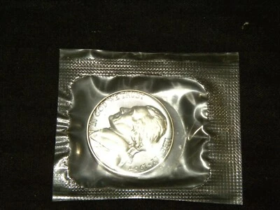 1964 Jefferson Nickel Gem Proof  In Original Proof Set Cellophane - Image 1 of 2