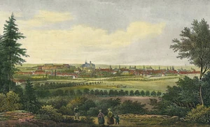 ERFURT - Gesamtansicht - Saxonia - Litho., um 1840 - Picture 1 of 2