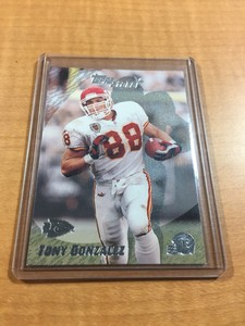 2000 Tony Gonzales Topps Stars Football Card # 77
