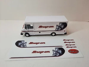 Snap-on truck waterslide decal-fits 1/64 Greenlight Box Truck-TRUCK NOT INCLUDED - Picture 1 of 5