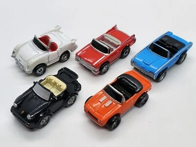 Micro Machines 1988 #19 CONVERTIBLE Collection Porsche 911 Camaro Caddy T-bird - Image 1 of 2