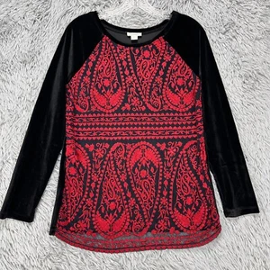 Sundance Enchantress Top Damen Samt Blumen Spitze Boho Whimsigoth Bauer - Bild 1 von 10