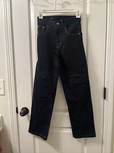 Grindz Boys Slim Fit Skateboarding Race Biking Padded Jeans Size 12 Blue - Picture 1 of 18