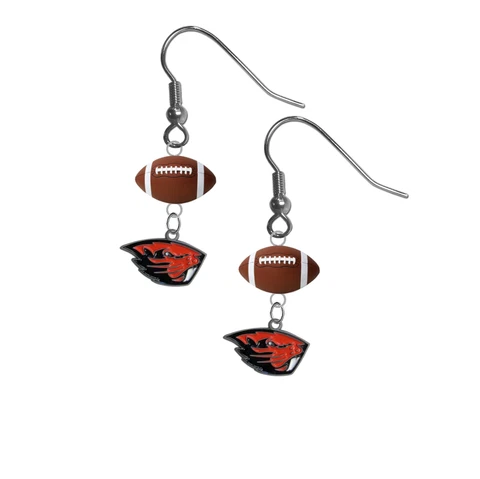 Oregon State Beavers Earrings Dangle Hook PICK YOUR SPORT - New - Ships Today! Cover