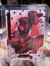 2023 Upper Deck Marvel Anime Vol 2 Miles Morales SSP Auto By Edwin Huang #20/75