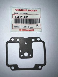 Kawasaki OEM NEW Float Chamber Gasket P/N 16019-029 - Imagen 1 de 3
