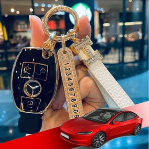 2025 Deluxe TPU Smart Car Key Case Cover Fob For Mercedes-Benz A B C E G S Class - Picture 1 of 9