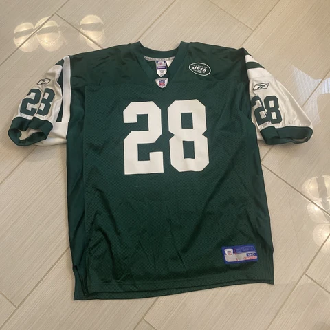 Vintage New York Jets Curtis Martin Authentic Jersey Never Been Work Size 50 NFL Cover