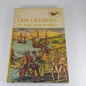 Discoverers of the New World American Heritage Junior Library Illustrated HC - Picture 1 of 14