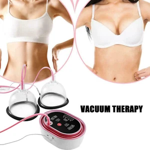 A/B/C/D Cups Electric Vacuum Breast Enlargement Pump Therapy Massage Machine - Picture 1 of 21