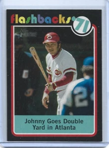 Johnny Bench 2020 Topps Heritage Flashbacks Card #BF-4-Cincinnati Reds - Picture 1 of 2