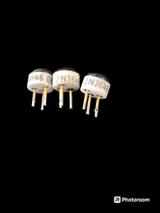 2N3646 (Qty: 3) Transistor CDC 082 Gold Plated Leads NOS FREE SHIPPING - Picture 1 of 1