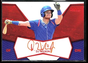 D.J. Wilson 2017 Onyx Platinum Elite Autographs Blue Auto /25 #DW-PE17 Chicago - Picture 1 of 2