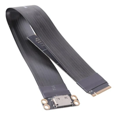2280 NGFFs PCIE4.0 M.2 M-Key to Oculink SFF-8612 SFF-8611 Host Cable 20cm - Image 1 of 4