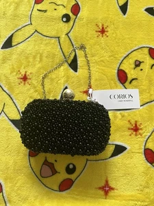 Corios Women’s Beaded Evening Clutch Grab Bag Handbag Occasion BNWT - Picture 1 of 2