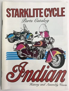 Catálogos de piezas de ciclismo vintage Indian Motorcycle Starklite 1991 - Imagen 1 de 10