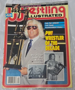 Pro Wrestling Illustrated April 1990 Rick Flair Wrestler of the Decade PWI - Bild 1 von 4